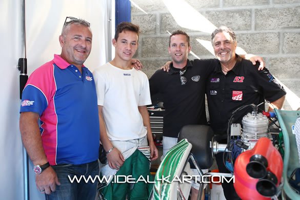 Frank Cancelli, en 2015 - Idéal Kart
